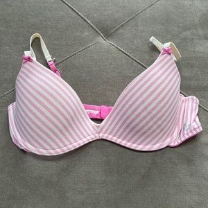 🤍Charmed Bra Pink and White